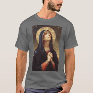 Our Lady of Sorrows Virgin Mary Mater Dolorosa Cat T-Shirt