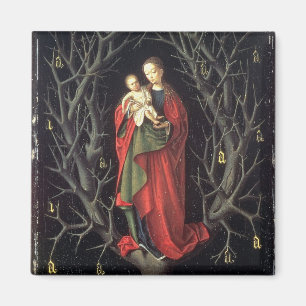 Our Lady of the Dry Tree c.1450 (oil on panel) Magnet
