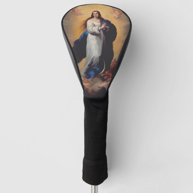 Our Lady of the Immaculate Conception Classical  Golf Head Cover (Front)