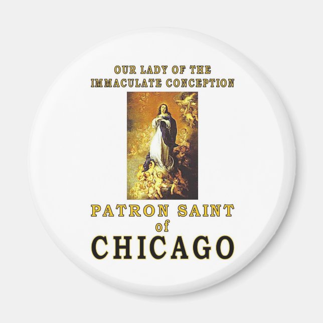OUR LADY of the IMMACULATE CONCEPTION Magnet (Front)