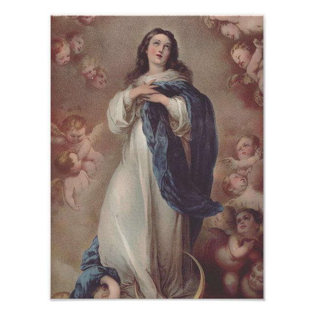 Our Lady of the Immaculate Conception Photo Print (Front)