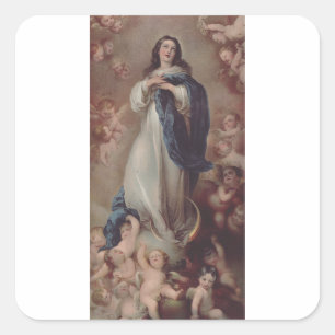 Our Lady of the Immaculate Conception Square Sticker