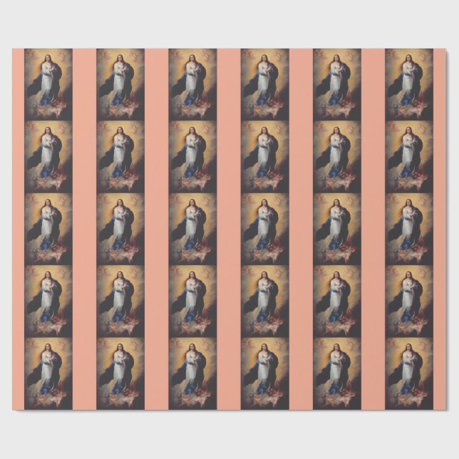 Our Lady of the Immaculate Conception Wrapping Paper (Flat)