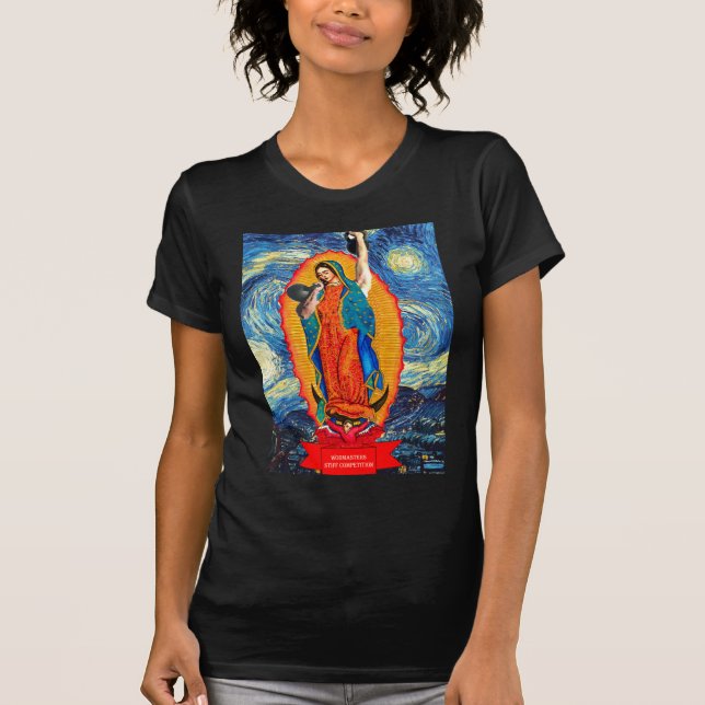 Our Lady of the KettleBells T-Shirt (Front)