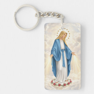 Our Lady of the Miraculous Medal Key Ring