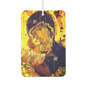 Our Lady of Vladimir Car Air Freshener