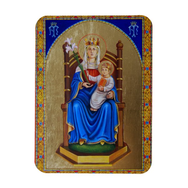 Our Lady of Walsingham Icon Magnet (Vertical)