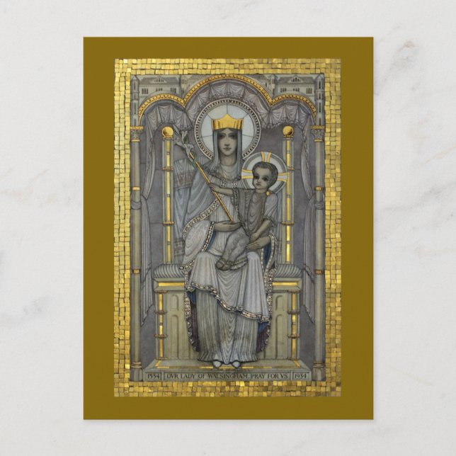 Our Lady of Walsingham Postcard (Front)