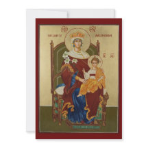 Our Lady of Walsingham prayer card