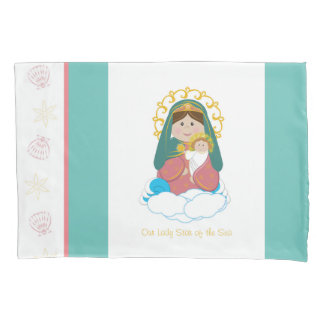 Our Lady Star of the Sea Pillowcase