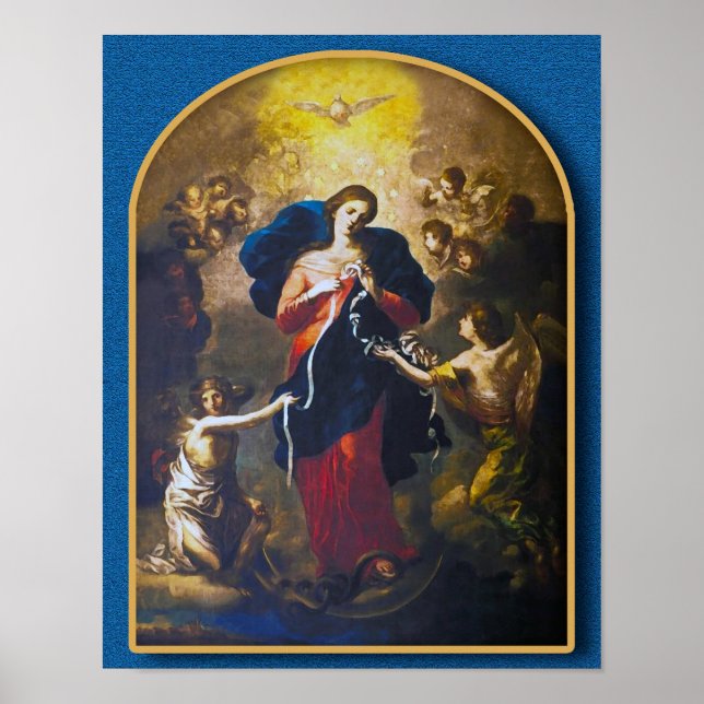 Our Lady Undoer of Knots Poster (Front)