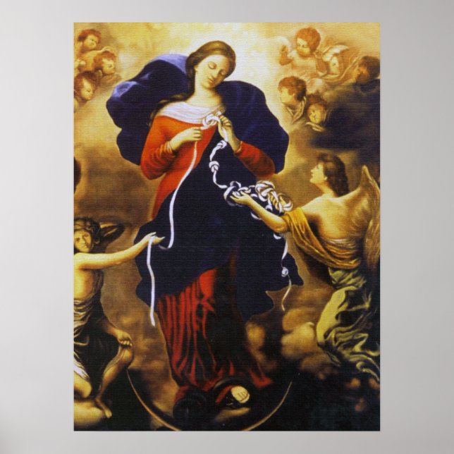 OUR LADY UNDOER OF KNOTS. POSTER (Front)