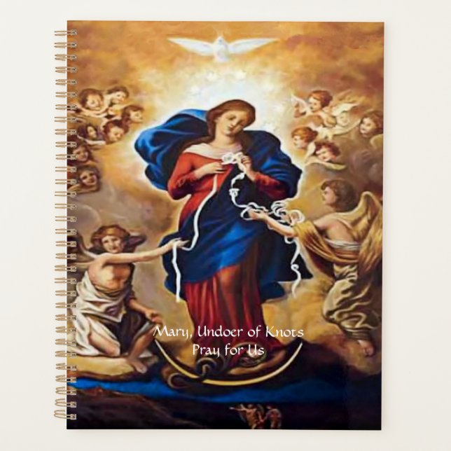 Our Lady Undoer of Knots Prayer Planner (Front)