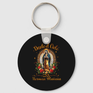 Our Lady Virgen De Guadalupe Saint Virgin Mary Nk  Key Ring