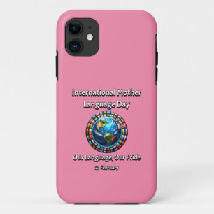 Our Language, Our Pride. Mother Language Day. Case-Mate iPhone Case