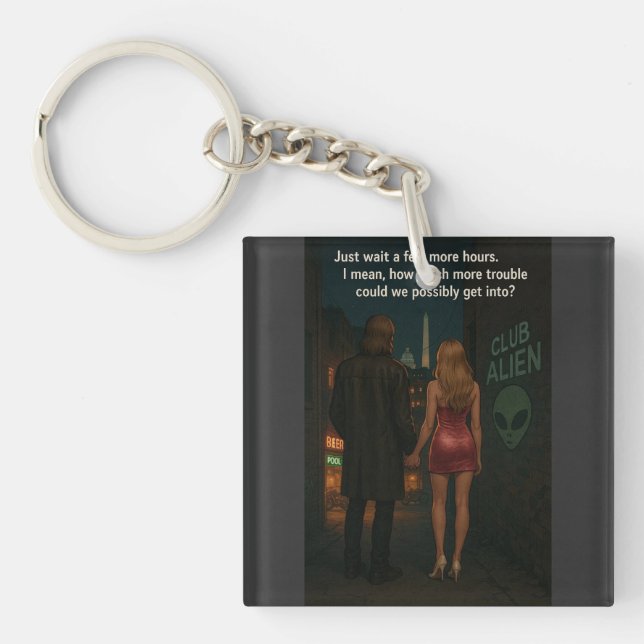 Our Last Night of Freedom Key Ring (Front)