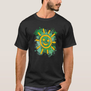 Our laughing sun our sunshine on colour blotches T-Shirt