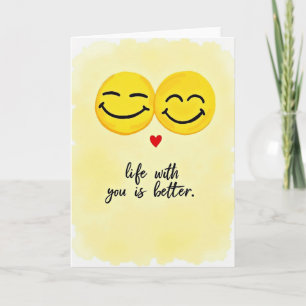 Our Life Is Better Together Card