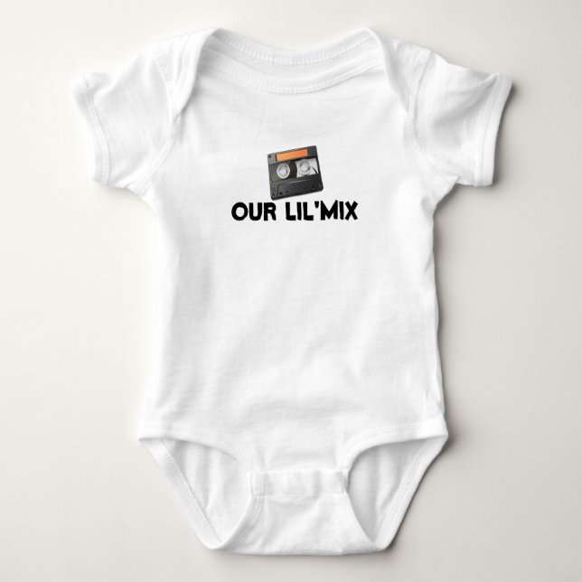 Our Lil' Mix Baby Romper Baby Bodysuit (Front)