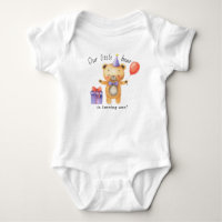 Our Little Bear is turning one Kids Birthday