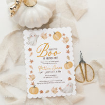 Our Little Boo Autumn Baby Shower