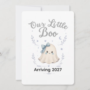 Our Little Boo Halloween Pregnancy Announcement