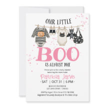 Our Little Boo Is Almost Due Girl Baby Shower
