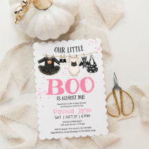 Our Little Boo Is Almost Due Girl Baby Shower
