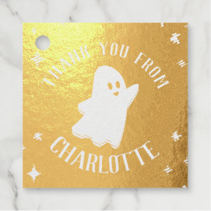 Our Little Boo Turning Two Ghost Halloween Favour Favour Tags