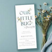 Our Little Bug Blue Dragonfly Any Age Birthday