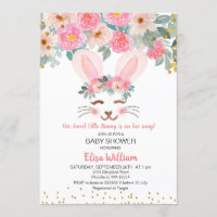 Our little Bunny is on the way baby shower