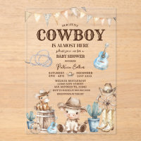 Our Little Cowboy Wild West 1st Birthday Cactus