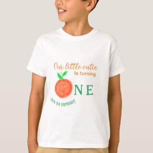 Our little cutie orange one birthday citrus fruit  T-Shirt
