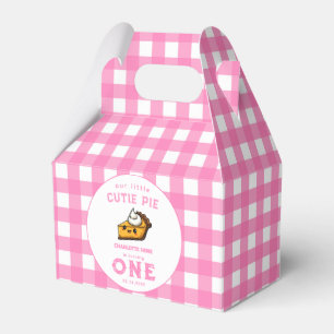 Our Little Cutie Pi Day 1st Birthday Favour Box