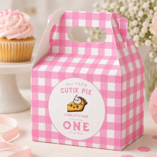 Our Little Cutie Pi Day 1st Birthday Favour Box