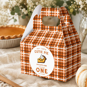 Our Little Cutie Pi Day 1st Birthday Favour Box