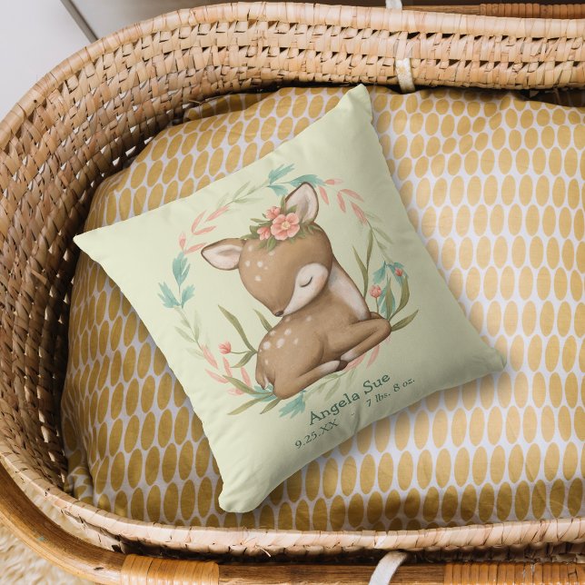 Our Little Dear Fawn Baby Nursery Cushion (Creator Uploaded)