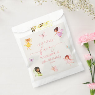 Our Little Fairy Enchanted Fairies Birthday Party Favour Bags