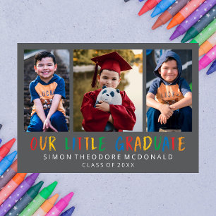 OUR LITTLE GRADUATE PHOTO COLLAGE ANNOUNCEMENT