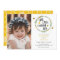 Our little honey bee photo birthday invitation