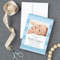 Our Little Man Light Blue Handsome Baby Boy Birth