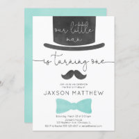 Our little man turquoise aqua boy 1st birthday