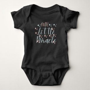 Our Little Miracle Surprise Pregnancy Baby Bodysui Bodysuit