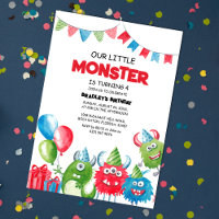 Our Little Monster Birthday Party