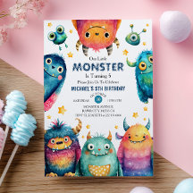 Our Little Monster Whimsical Kids' Birthday Party