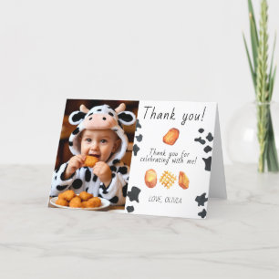 Our Little Nugget Birthday Thank you Card