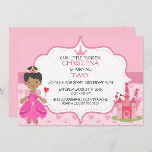 Our Little Princess Birthday Party Invitation (AA)