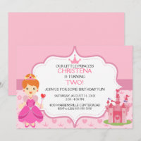 Our Little Princess Birthday Party Invitation (RE)