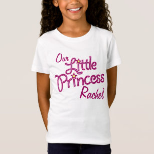 Our Little Princess named girls ringer t-shirt