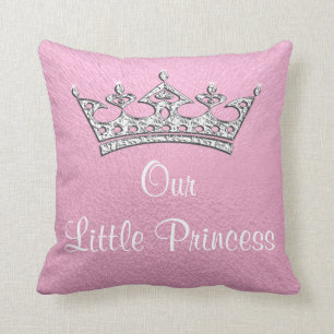 Our Little Princess or Pink Personalised Pillow